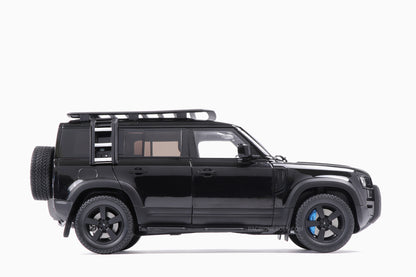 Land Rover Defender 110 2020 Black 1:18 by Almost Real