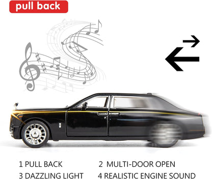 1/18 Rolls-Royce Phantom model car, titanium alloy limited edition