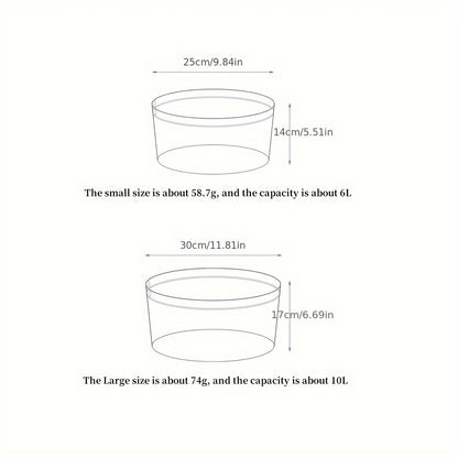 1pc Portable Foldable Basin. Outdoor Travel, Home Wash Basin, Foot Basin, Picnic Basin, Travel Hotel Basin, Easy to Carry And Foldable