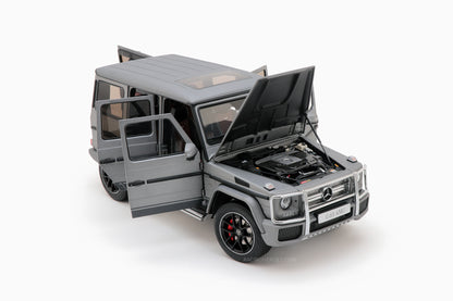 Mercedes-AMG G 63 (W463) 2017 Monza Grey Magno 1:18 by Almost Real
