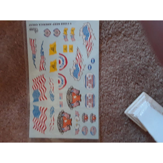 Gofer Racing 1/24 - 1/25 Keep America Great Decals
