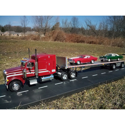 Moebius 48' Flatbed Trailer w/Cambered Deck 1/25 Scale Model Kit