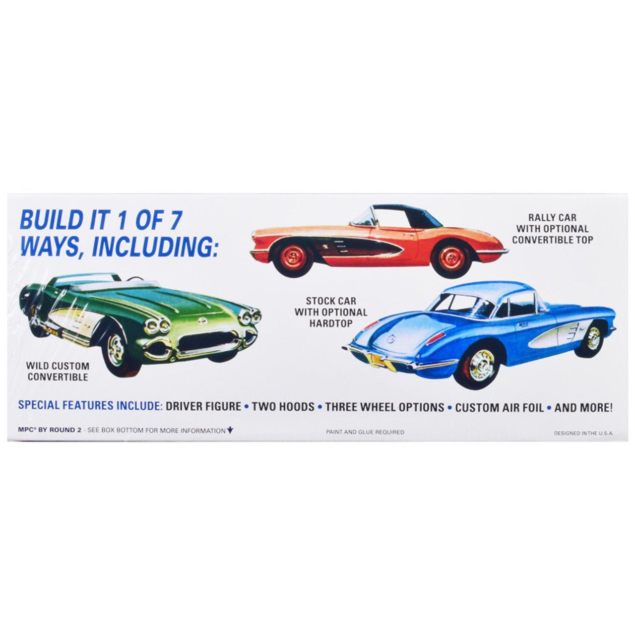 MPC 1:25 '60 CORVETTE 7-IN-1