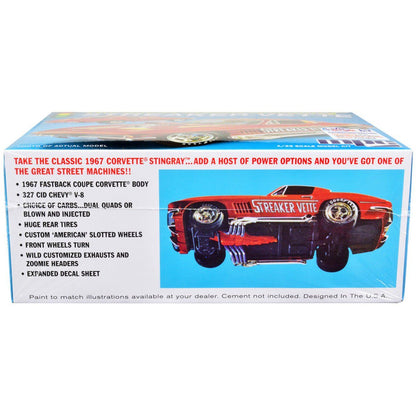 MPC 1967 Chevy Corvette Stingray "Streaker Vette" 1:25 Scale Model Kit