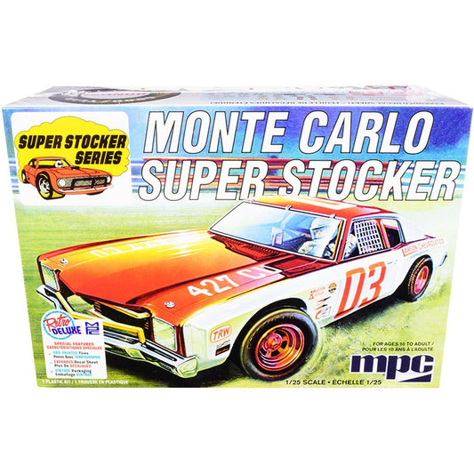 MPC 1971 Chevy Monte Carlo Super Stocker 1:25 Scale Model Kit