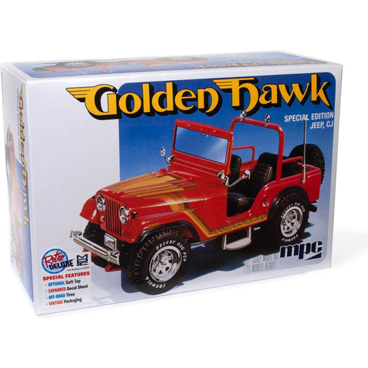 MPC 1981 Jeep CJ5 Golden Hawk 1:25 Scale Model Kit