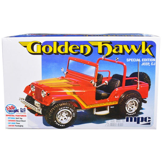 MPC 1981 Jeep CJ5 Golden Hawk 1:25 Scale Model Kit