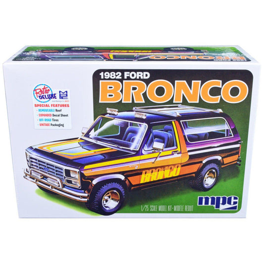 MPC 1982 Ford Bronco 1:25 Scale Model Kit