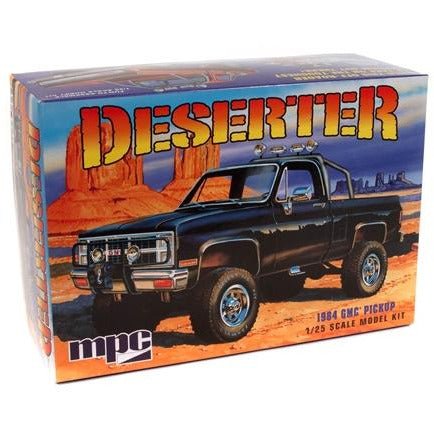 MPC 1984 GMC Pickup (Molded in White) 1/25 Scale Model Kit