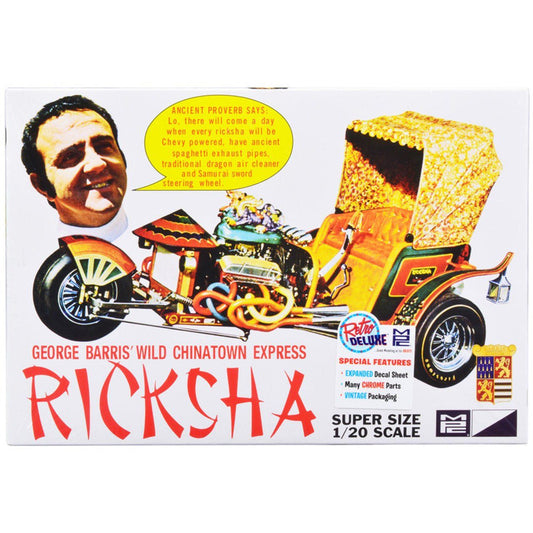 MPC George Barris Ricksha Show Rod 1:20 Scale Model Kit