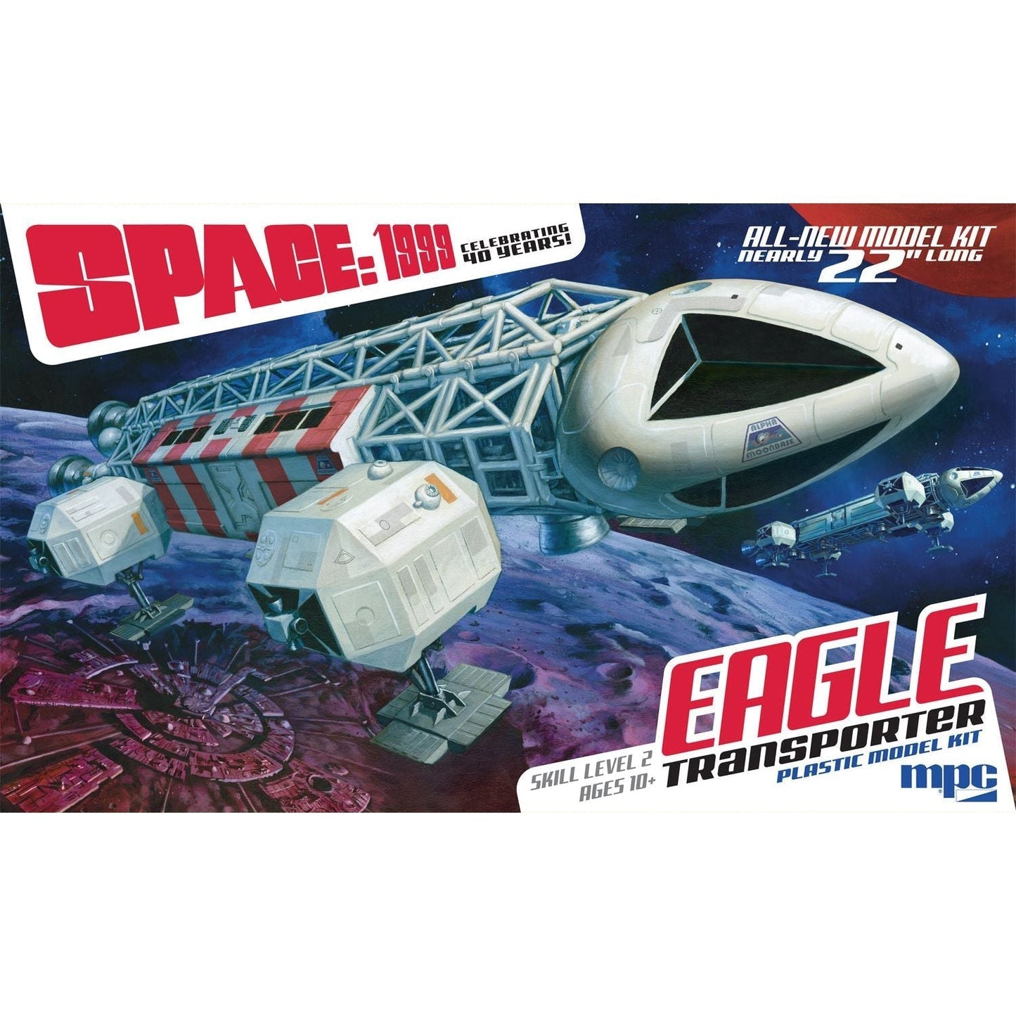 MPC Space 1999 - Eagle Transporter 1:48 Scale Model Kit