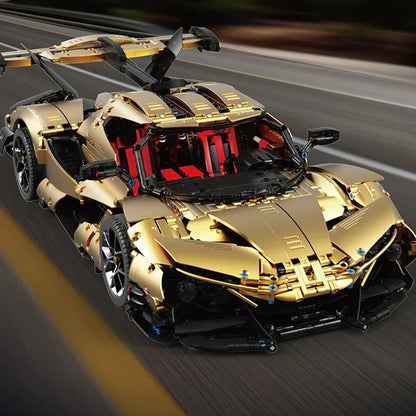 SATIN GOLD "INTENSE EMOTION" HYPERCAR | 3667PCS