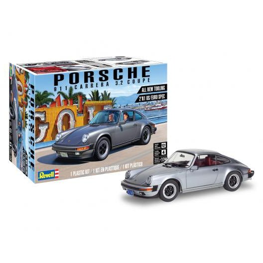 Revell Porsche 911 Carrera 3.2 Coupe 1/24 Scale Model Kit
