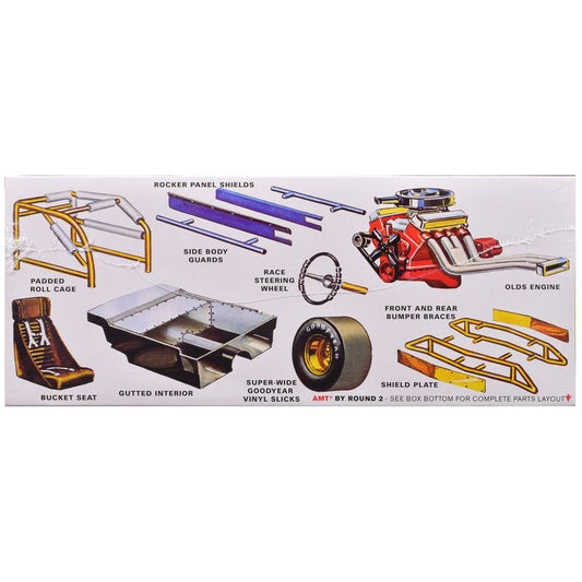 Skill 2 Model Kit 1965 Oldsmobile 88 "Modified Stocker" 1/25 Scale Model by AMT