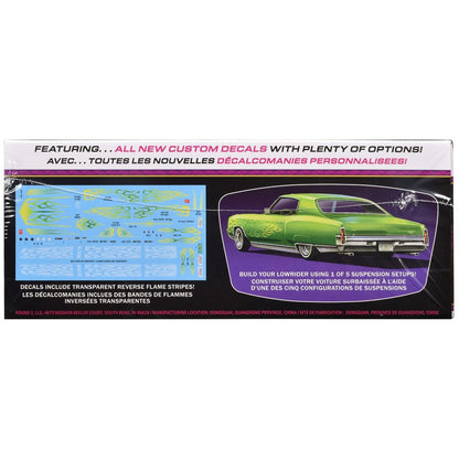 Skill 2 Model Kit 1970 Chevrolet Monte Carlo Lowrider "Kustom Kruisers" 1/25 Scale Model by AMT