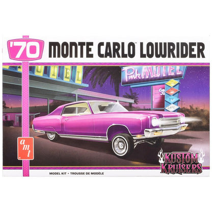 Skill 2 Model Kit 1970 Chevrolet Monte Carlo Lowrider "Kustom Kruisers" 1/25 Scale Model by AMT