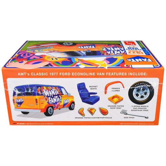 Skill 2 Model Kit 1977 Ford Custom Van "Fanta" 1/25 Scale Model by AMT