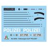 Skill 3 Model Kit 1978 Volkswagen Golf "Berlin Polizei (Police) Department" 1/24 Scale Model by Italeri