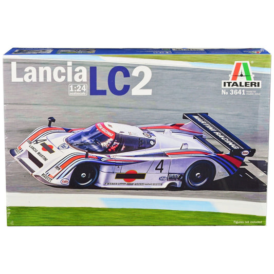 Skill 3 Model Kit Lancia LC2 "World Sport Prototype Championship" 1/24 Scale Model by Italeri