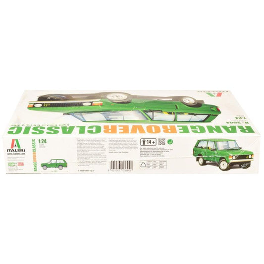 Skill 3 Model Kit Land Rover Range Rover Classic 1/24 Scale Model by Italeri
