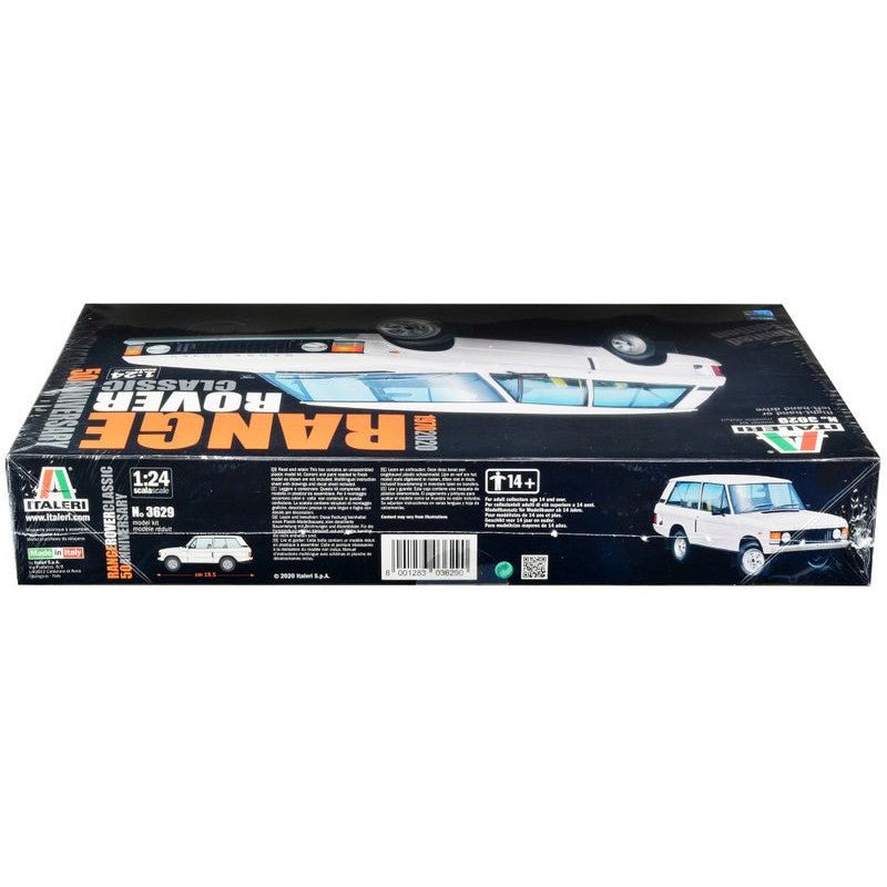 Skill 3 Model Kit Land Rover Range Rover Classic 50th Anniversary 1/24 Scale Model by Italeri