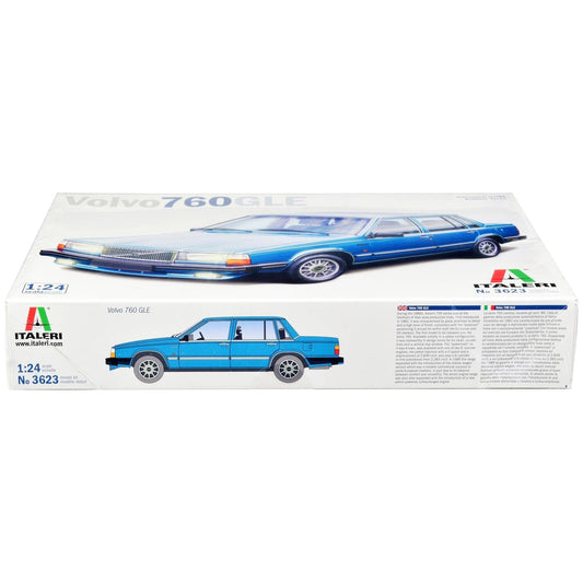 Skill 3 Model Kit Volvo 760 GLE 1/24 Scale Model by Italeri