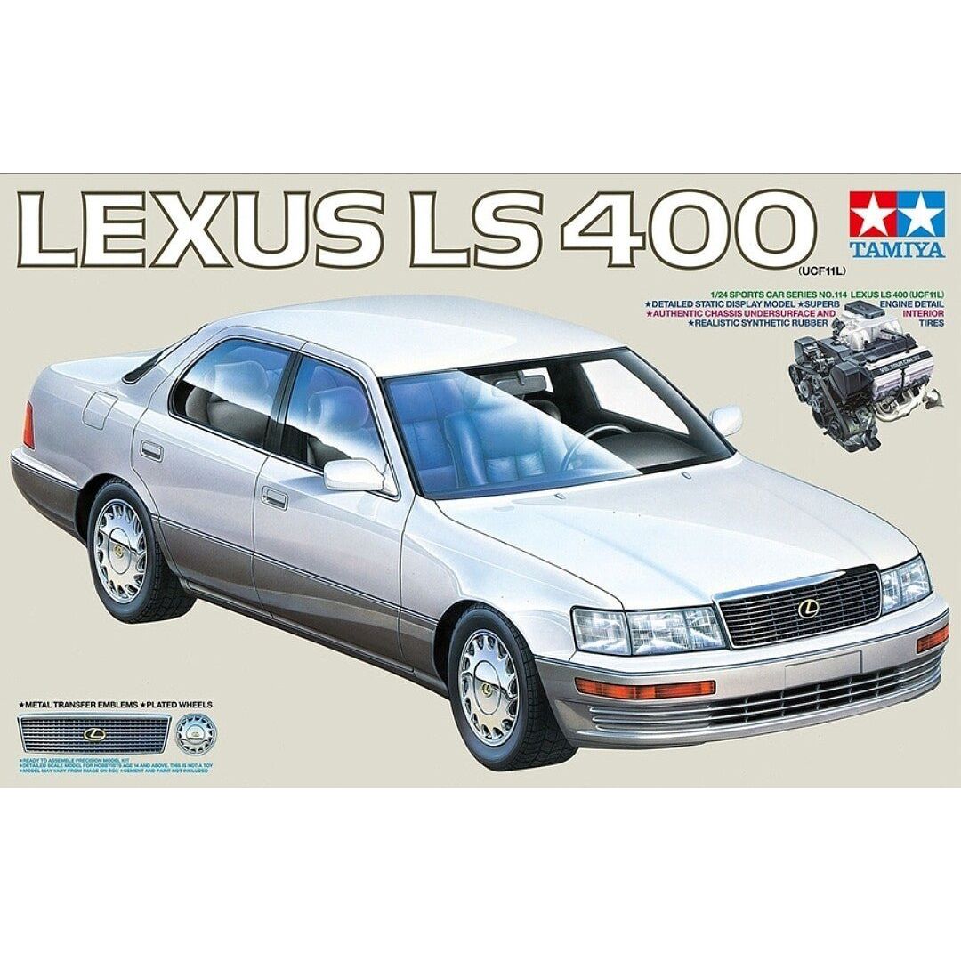 TAM24114
1/24 Lexus LS 400 (UCF11L)