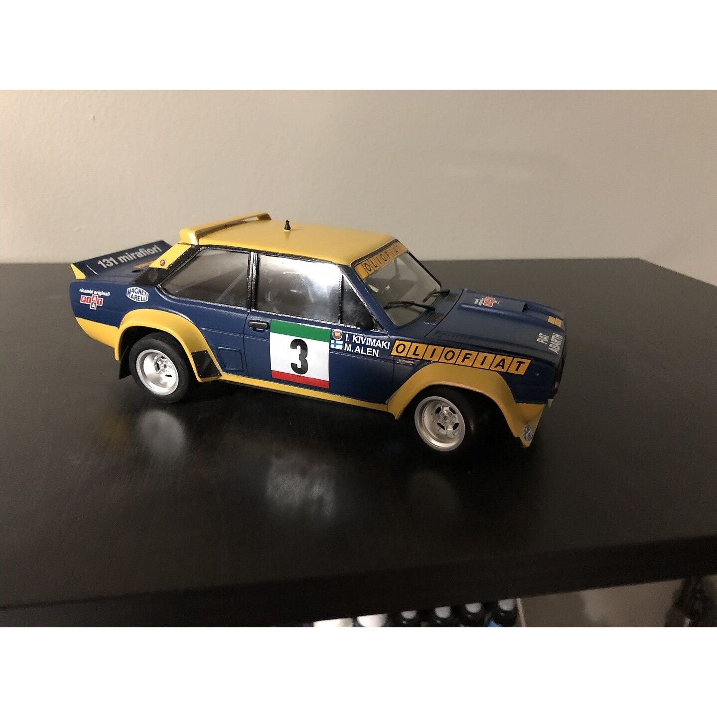 Tamiya 1/20 131 Abarth Rally Olio Fiat