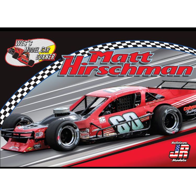 WMCC Models 10060 1/25 Matt Hirschman #60 Asphalt Modified Race Car (Ltd Prod)